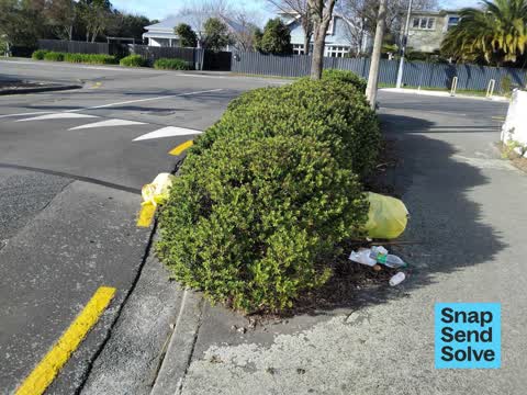 Dumped Rubbish, a report photo