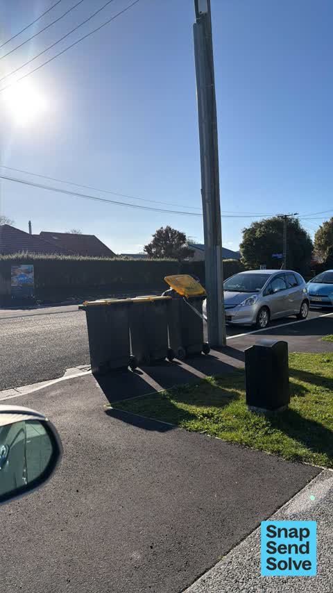 Rubbish and Bins - General — a report photo