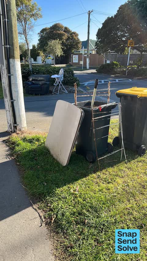 Dumped Rubbish, a report photo