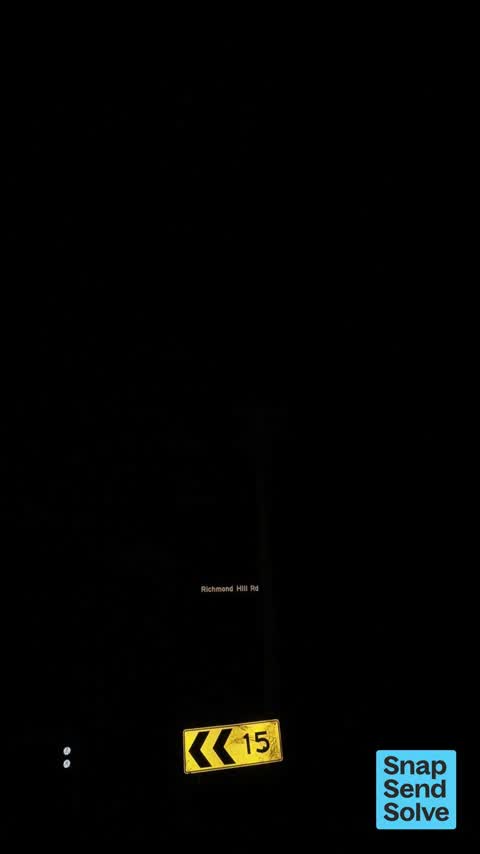 Street Light Outage, a report photo