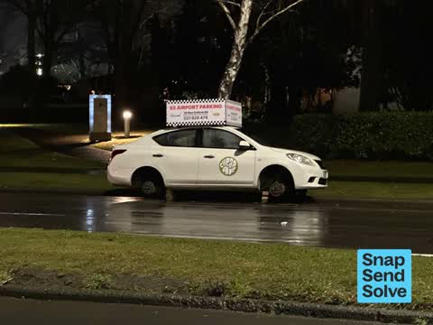 Abandoned Vehicle, a report photo