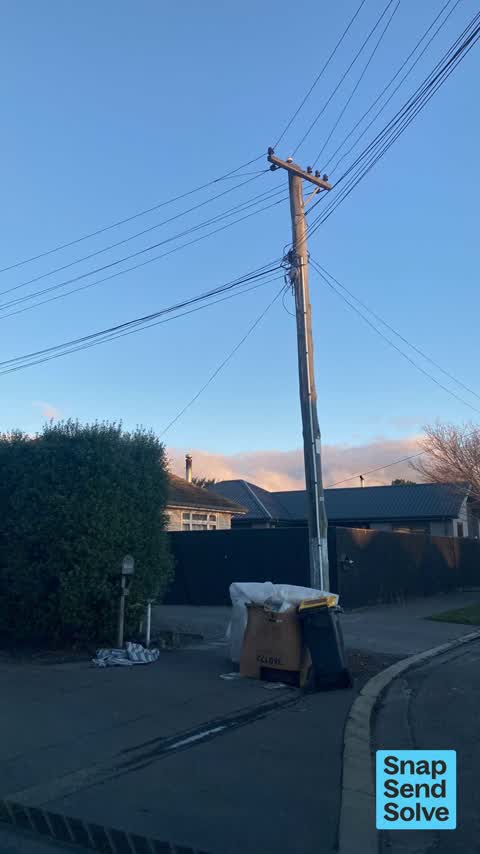 Dumped Rubbish, a report photo