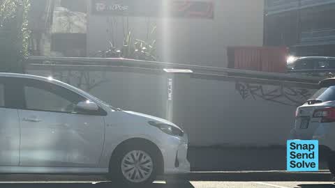 Graffiti on a fence, building or structure — a report photo