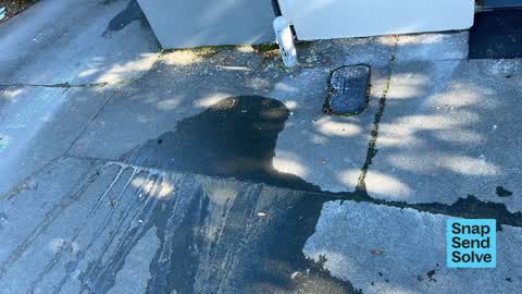 Water Leak, a report photo