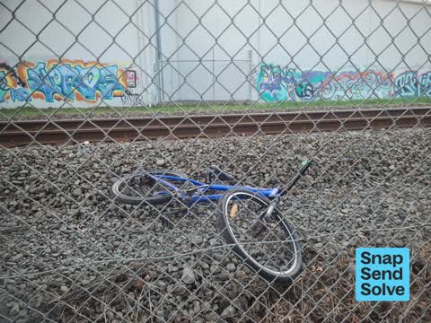 Obstruction of Rail, a report photo