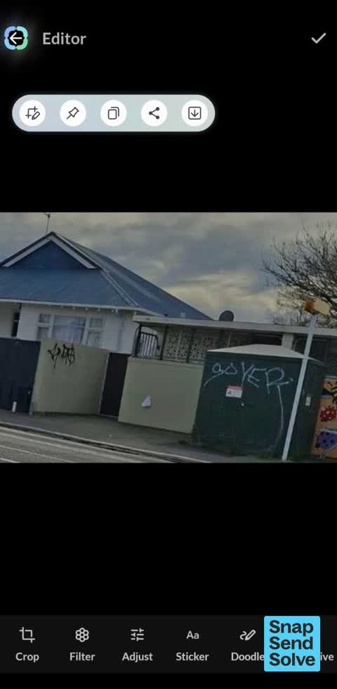 Graffiti on a bus stop or public toilet — a report photo
