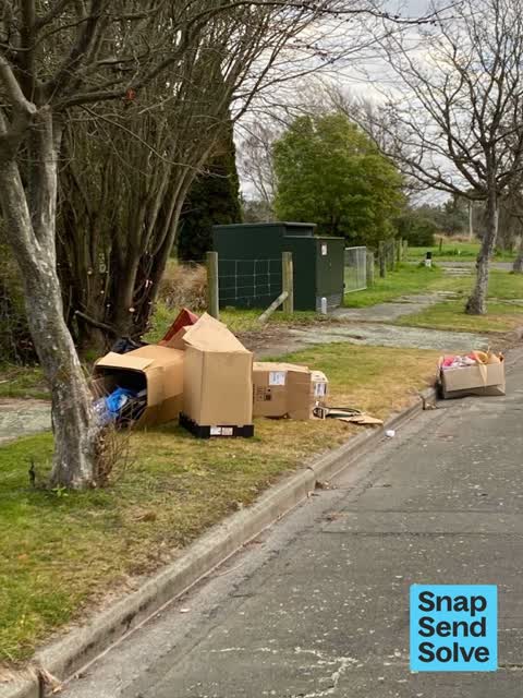 Dumped Rubbish, a report photo