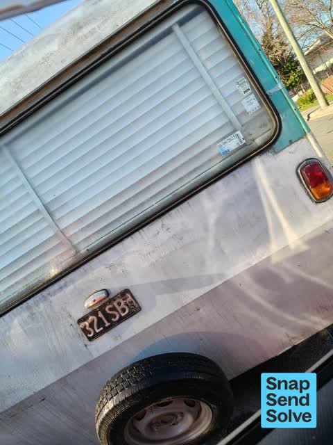 Abandoned Vehicle, a report photo