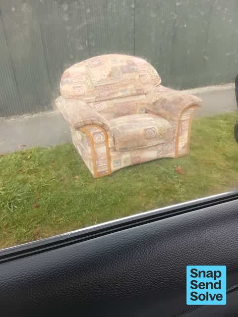 Dumped Rubbish, a report photo