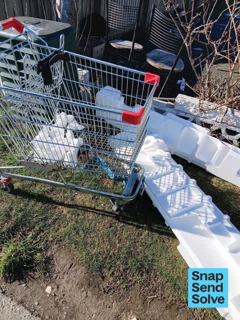 Dumped Rubbish, a report photo