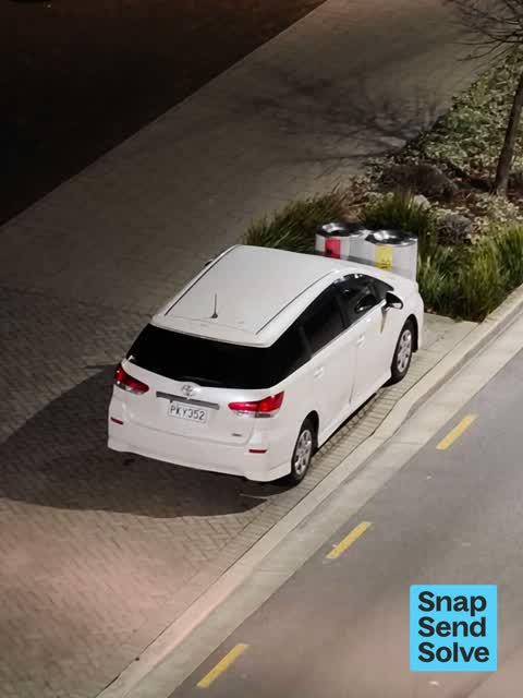 Hazard — vehicle — a report photo