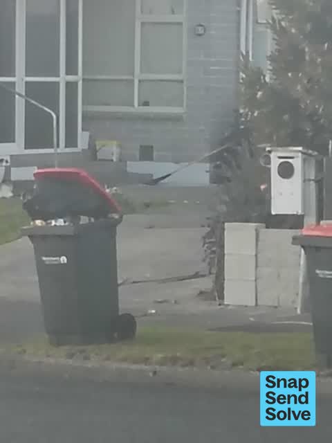 Dumped Rubbish, a report photo