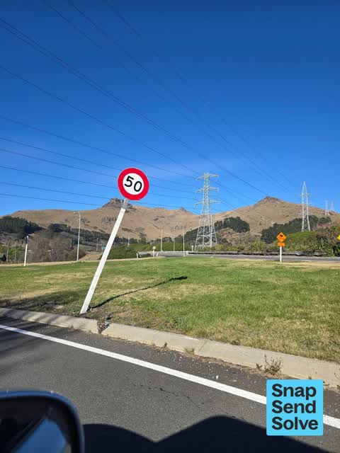 Poles and Signage - General, a report photo