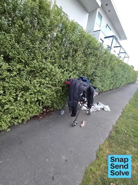 Dumped Rubbish, a report photo