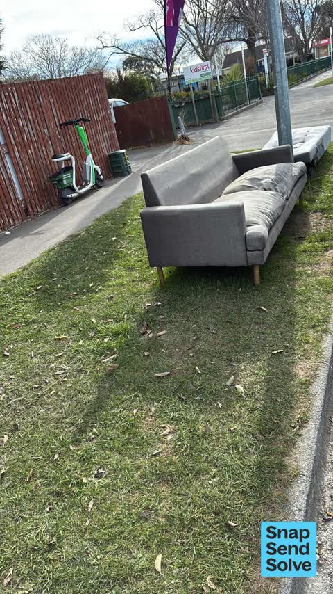 Dumped Rubbish, a report photo