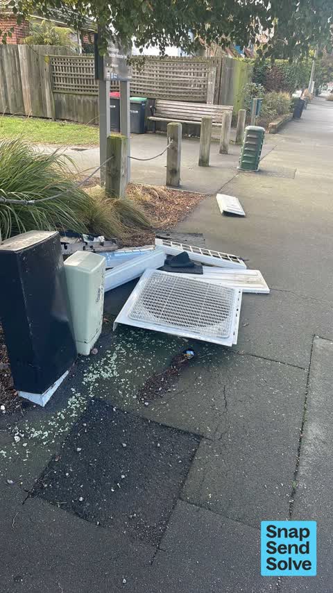 Dumped Rubbish — a report photo