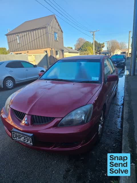 Abandoned Vehicle, a report photo
