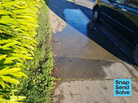 Water Leak, a report photo