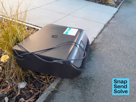 Dumped Rubbish, a report photo