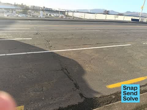 Damaged Road — a report photo