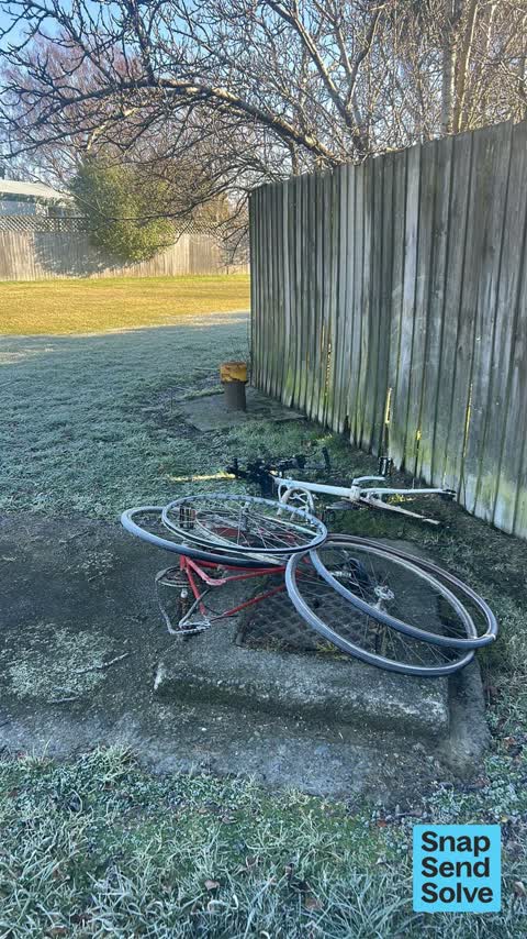 Dumped Rubbish, a report photo