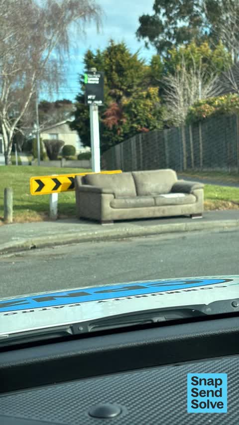 Dumped Rubbish, a report photo