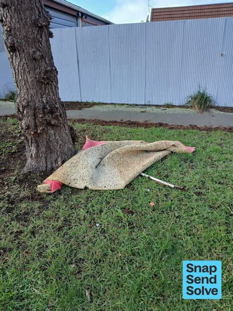 Dumped Rubbish, a report photo