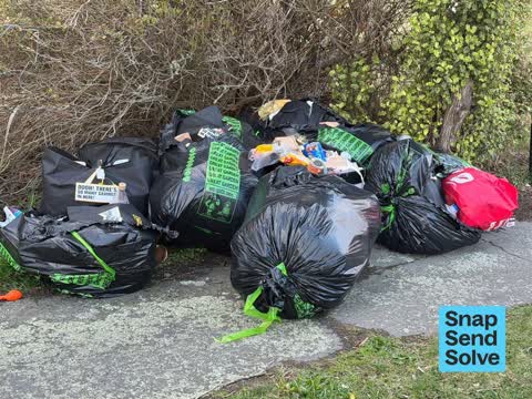 Dumped Rubbish, a report photo