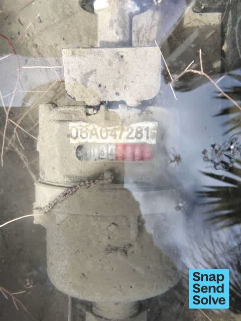 Damaged Asset – CCC contractor, a report photo