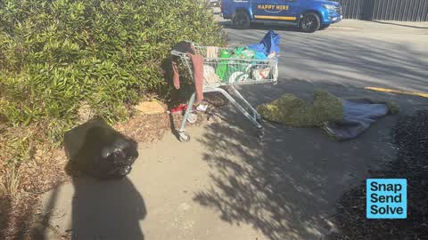 Dumped Rubbish, a report photo