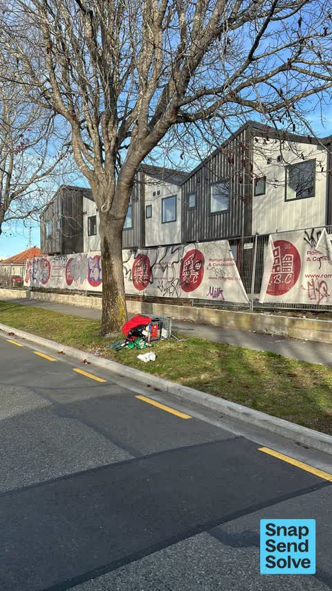 Dumped Rubbish, a report photo