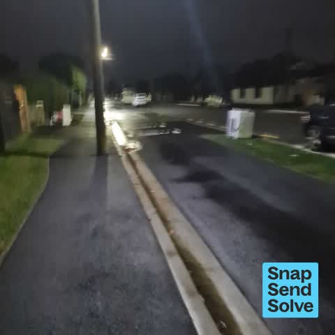 Dumped Rubbish, a report photo