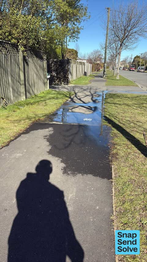 Water Leak, a report photo