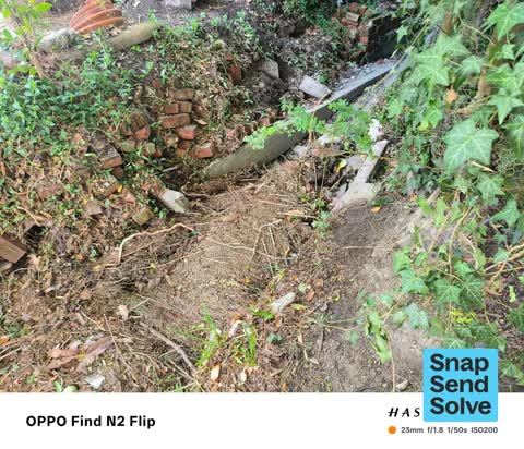 Dumped Rubbish, a report photo