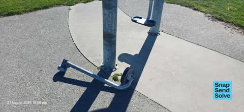 Playground Equipment, a report photo