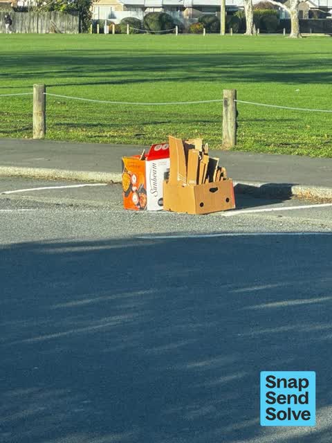 Dumped Rubbish, a report photo