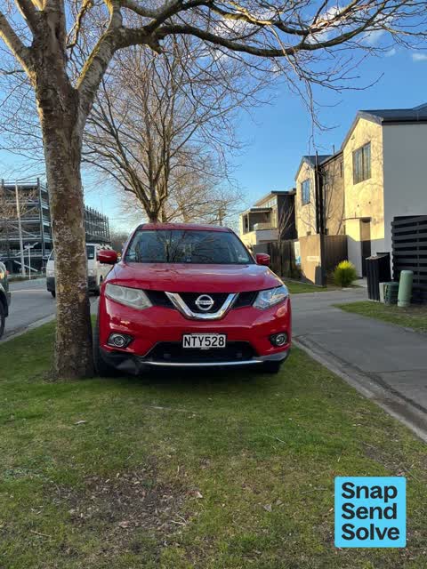 Hazard, vehicle, a report photo