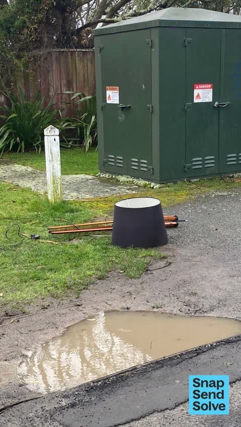 Dumped Rubbish — a report photo