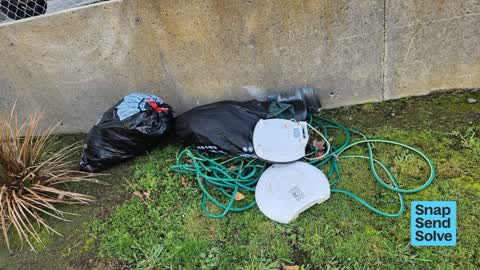 Dumped Rubbish, a report photo