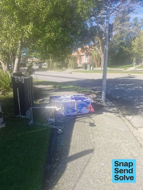 Dumped Rubbish, a report photo