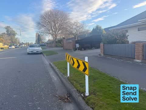 Graffiti on a sign, mural or public art, a report photo