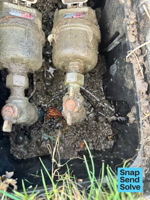 Water Leak, a report photo