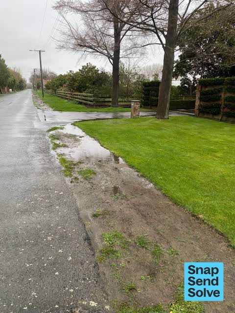 Flooding, a report photo