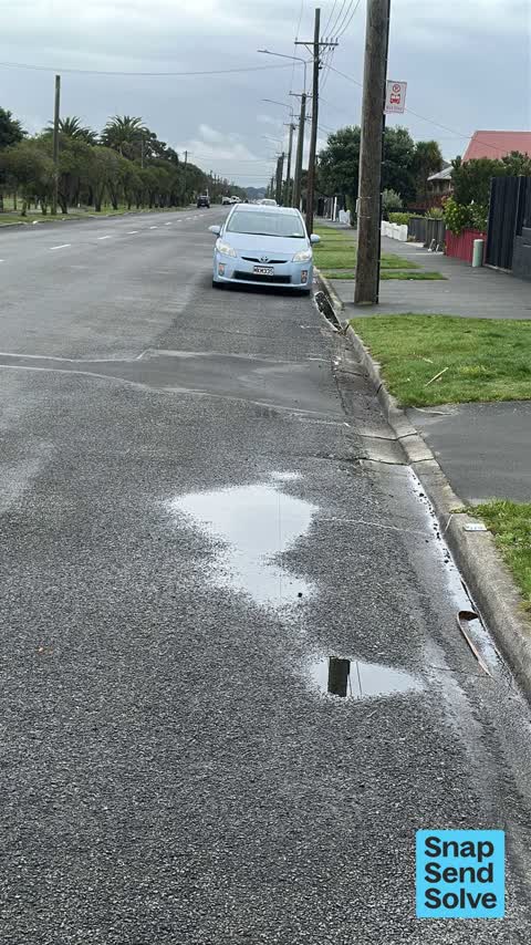 Damaged Road, a report photo