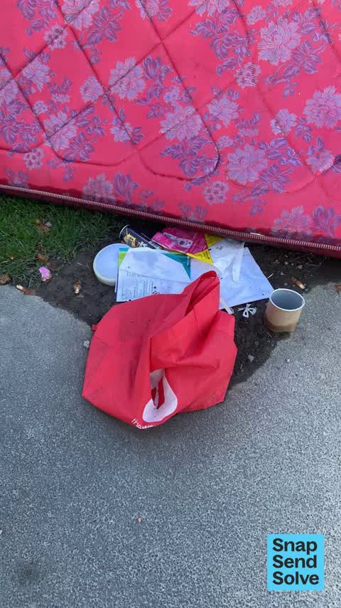 Dumped Rubbish — a report photo