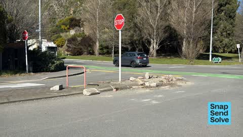 Damaged Road, a report photo