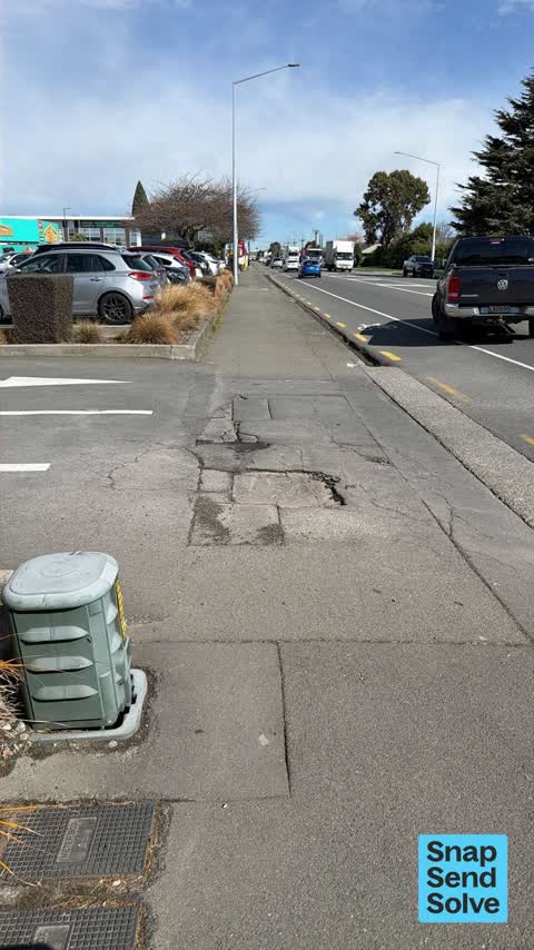 Pavement - Damaged, a report photo