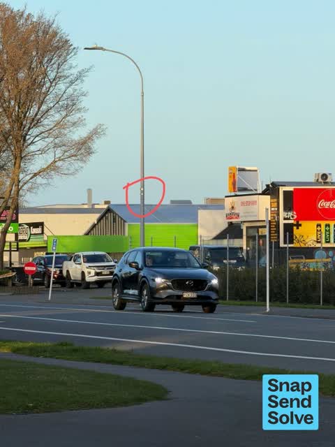 Damaged Street Sign, a report photo