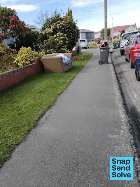Dumped Rubbish, a report photo