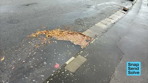 Street Gutters / Storm Water, a report photo